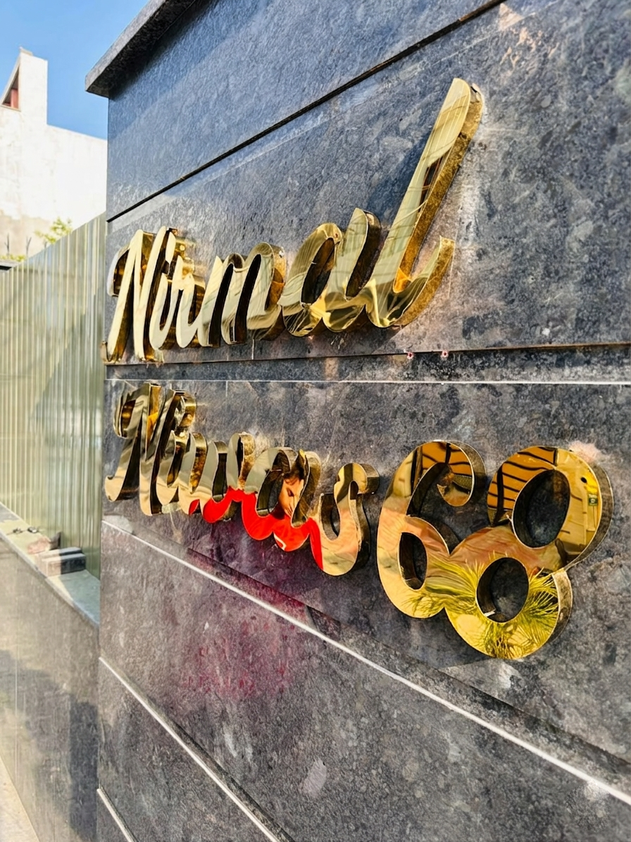 ACP Front Elevation Branding